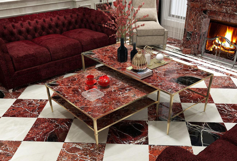 رخام روسو ليفانتو ( Rosso Levanto Marble )