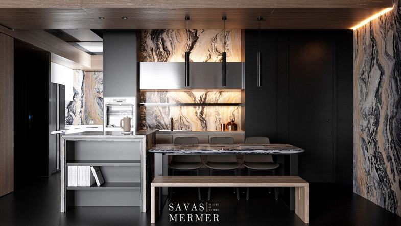 Grizio Salmon Marble